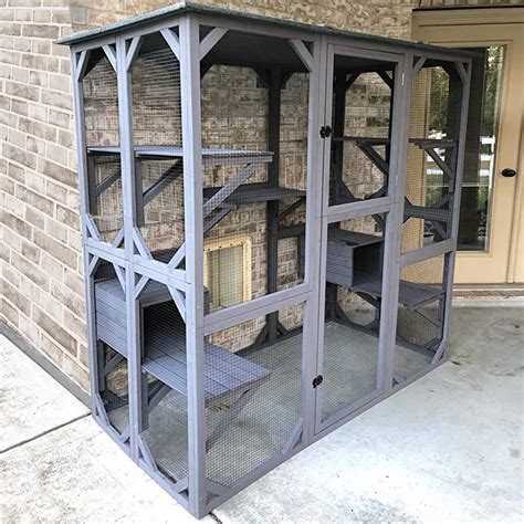 metal storage cubes cat enclosure|outdoor cat enclosures for apartments.